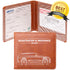 CANOPUS Car Registration and Insurance Holder with Magnetic Closure, Car Document Holder, Vehicle Glove Box Organizer, Wallet for Auto, Motorcycle, Truck and More, 1 Pack with EZ Pass Strip